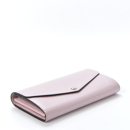 Louis Vuitton Epi Sarah Wallet Rose Ballerine 3 of 9