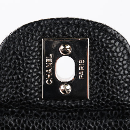 Chanel Caviar Quilted Medium Double Flap Black 6 of 9