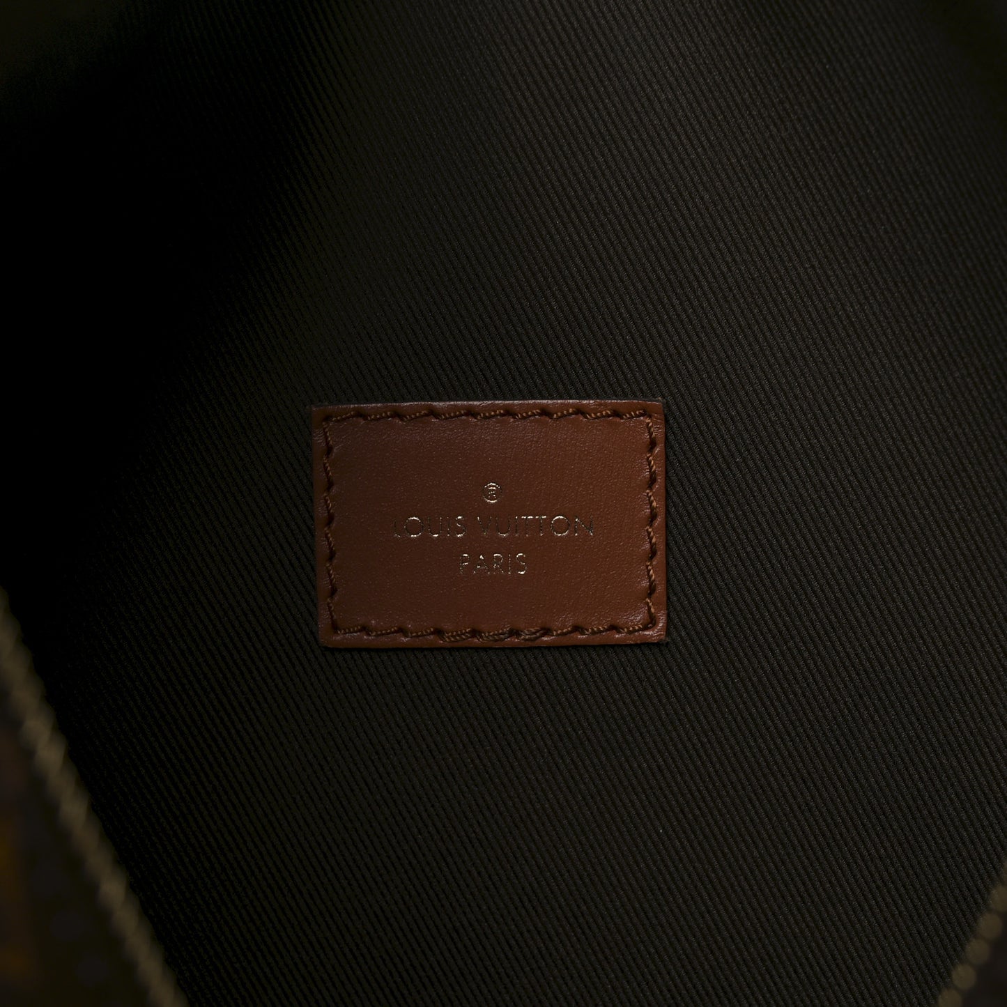 Reverse Monogram Loop Hobo