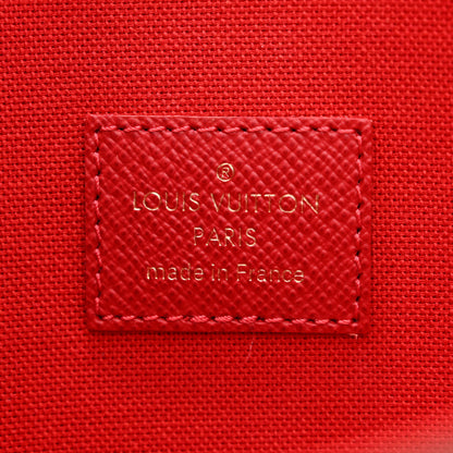 Louis Vuitton Damier Ebene Pochette Felicie Chain Wallet 9 of 13