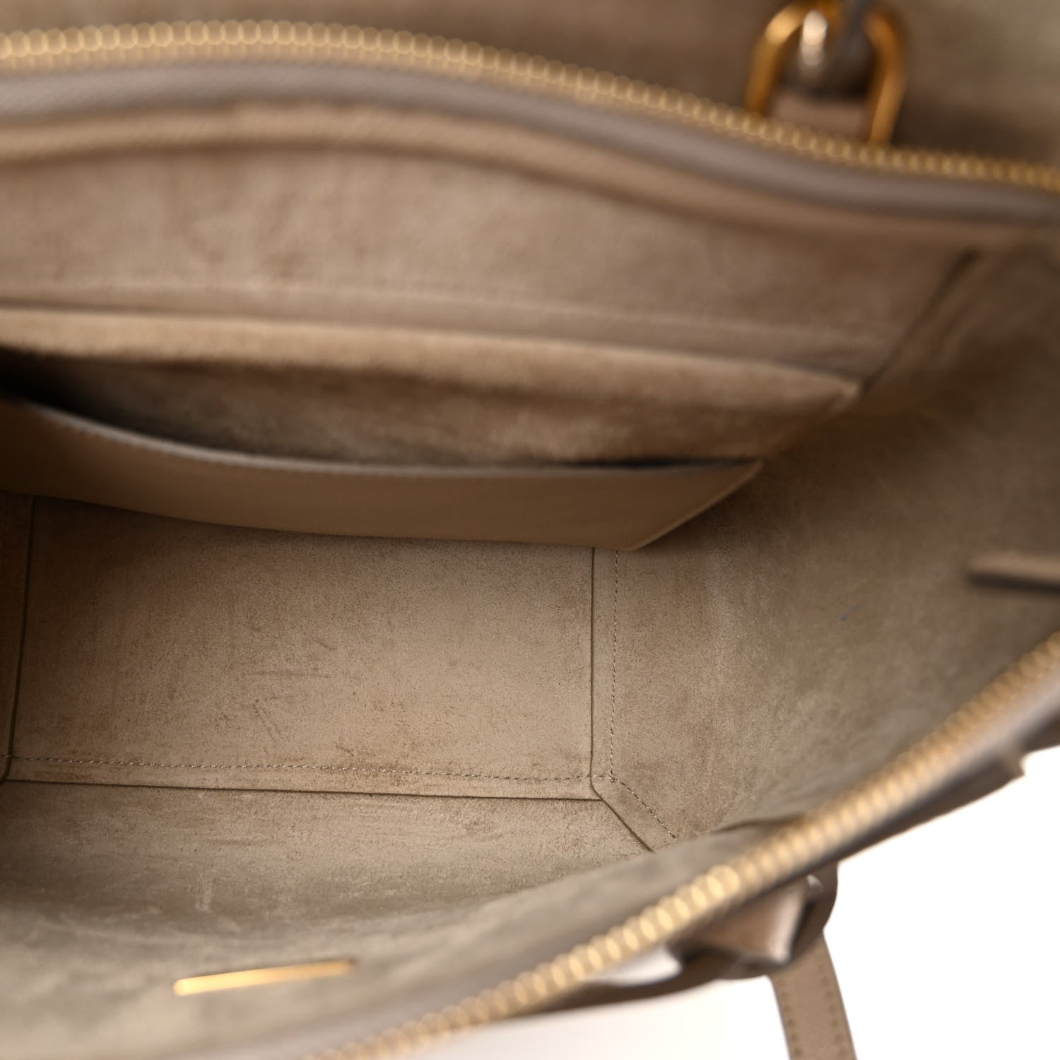 Celine Grained Calfskin Micro Belt Bag Light Taupe 5 of 9