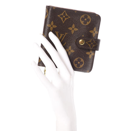 Louis Vuitton Monogram Compact Zippe Zipped Wallet 2 of 11