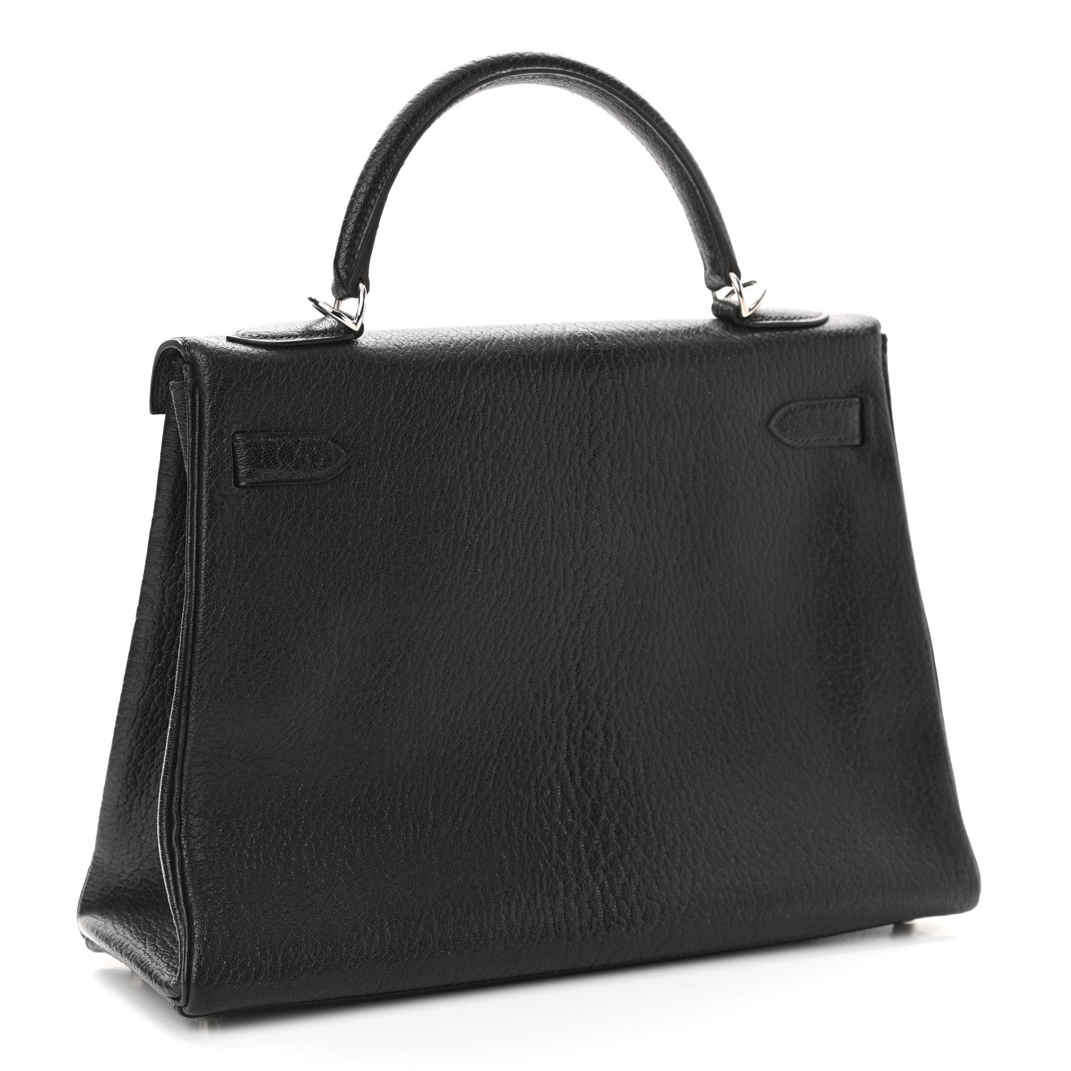 Hermes Chevre De Coromandel Kelly Retourne 28 Black 3 of 10