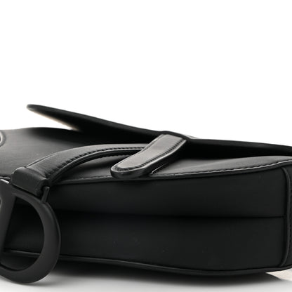 Christian Dior Ultra Matte Calfskin Mini Saddle Bag Black 10 of 10