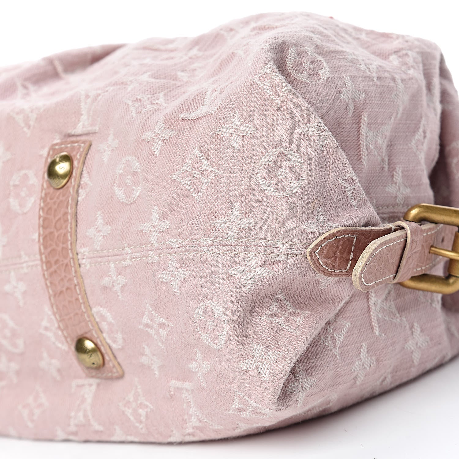 Louis Vuitton Denim Neo Cabby MM Rose 10 of 14