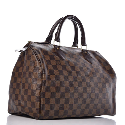 Louis Vuitton Damier Ebene Speedy 30 3 of 10