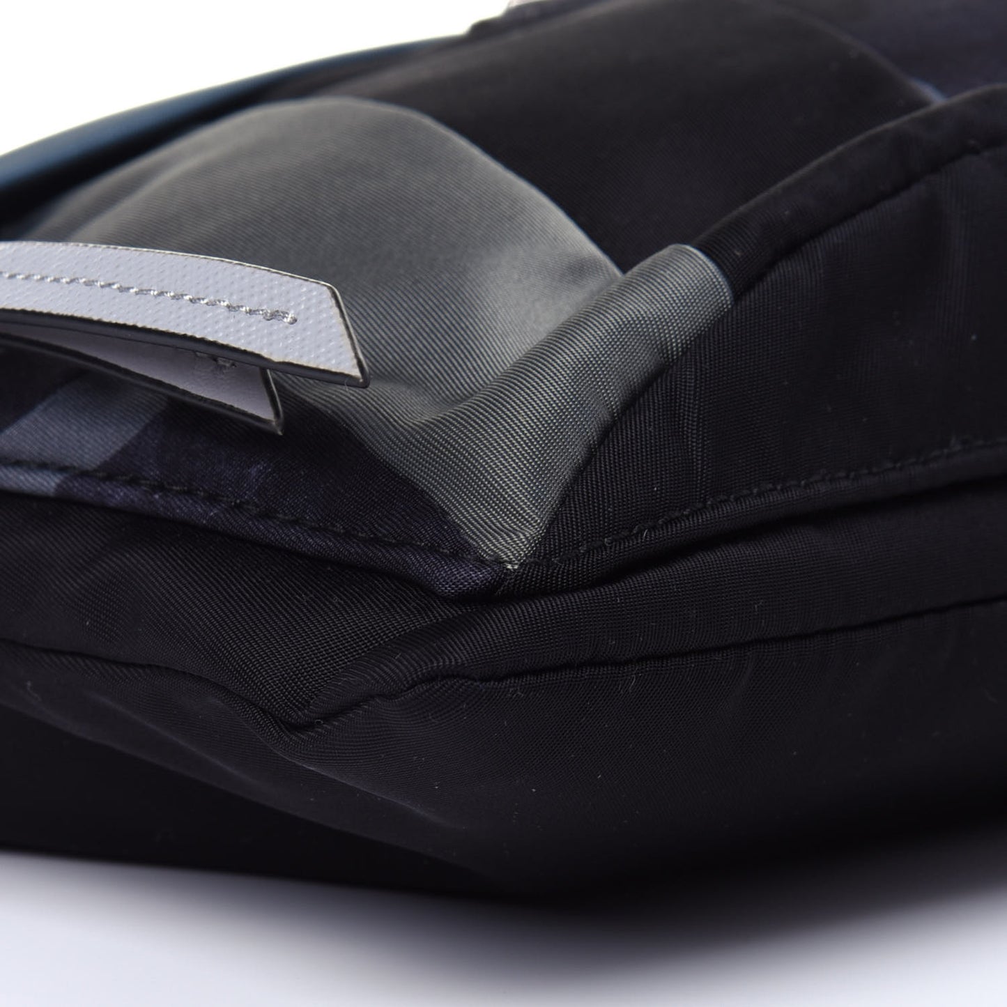 Tessuto Nylon Saffiano Patch Camouflage Pouch Blue Grey Black