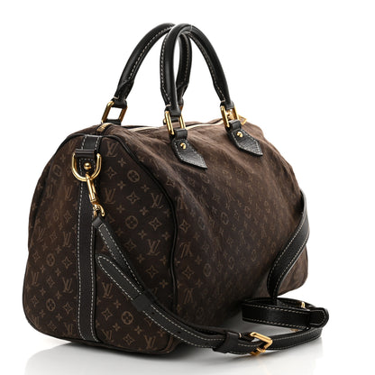 Louis Vuitton Monogram Idylle Speedy Bandouliere 30 Fusain 3 of 11