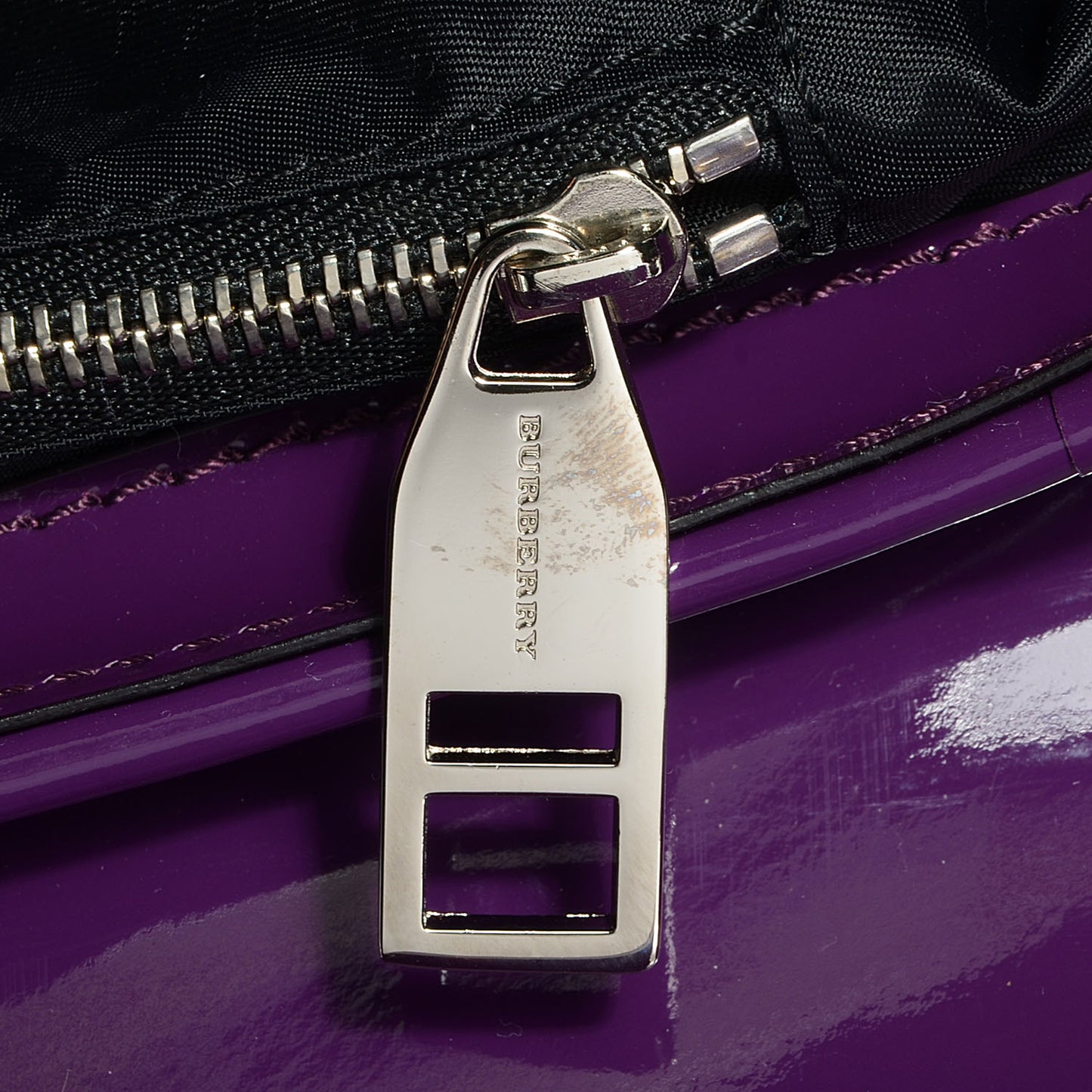 Prorsum Patent Small Lilford Shoulder Bag Beetroot