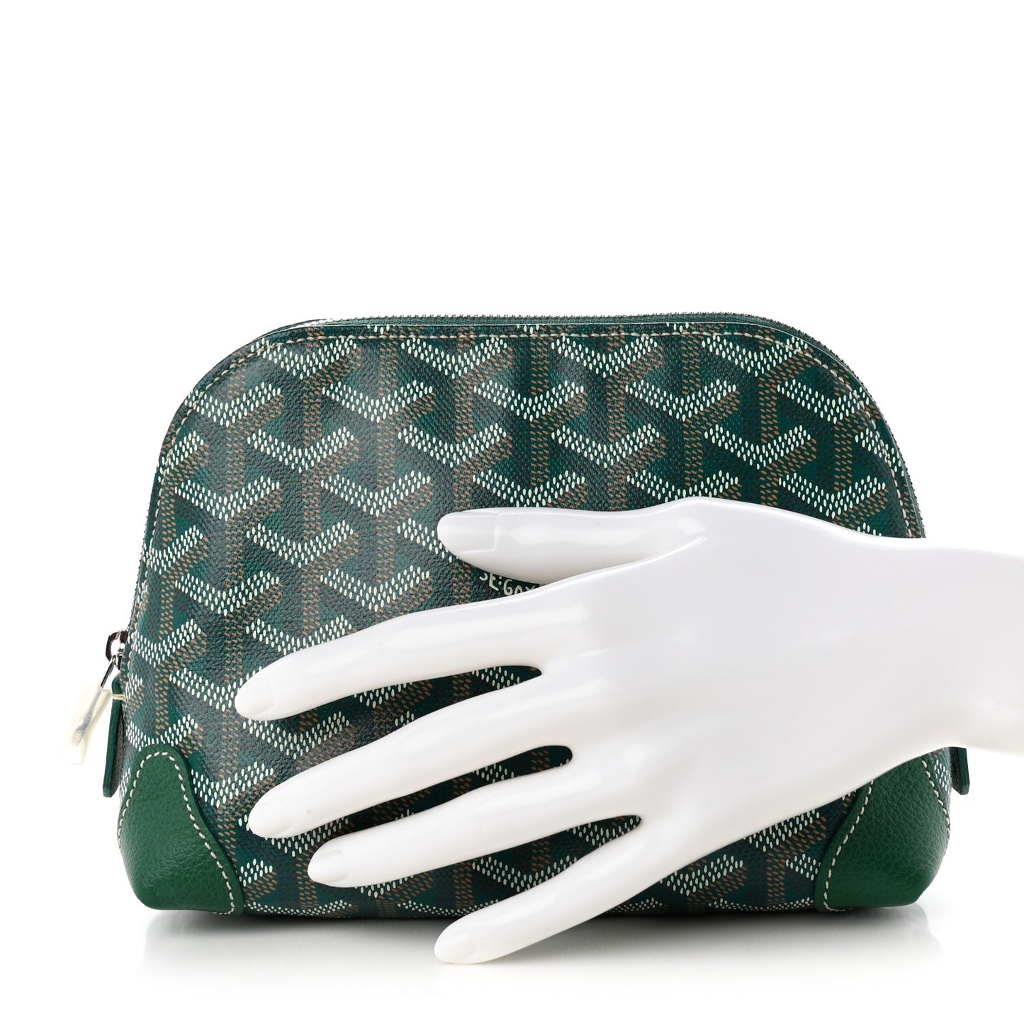 Goyardine Vendome Toiletry Pouch Green
