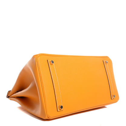 Hermes Epsom Candy Birkin 35 Jaune D'Or 4 of 21