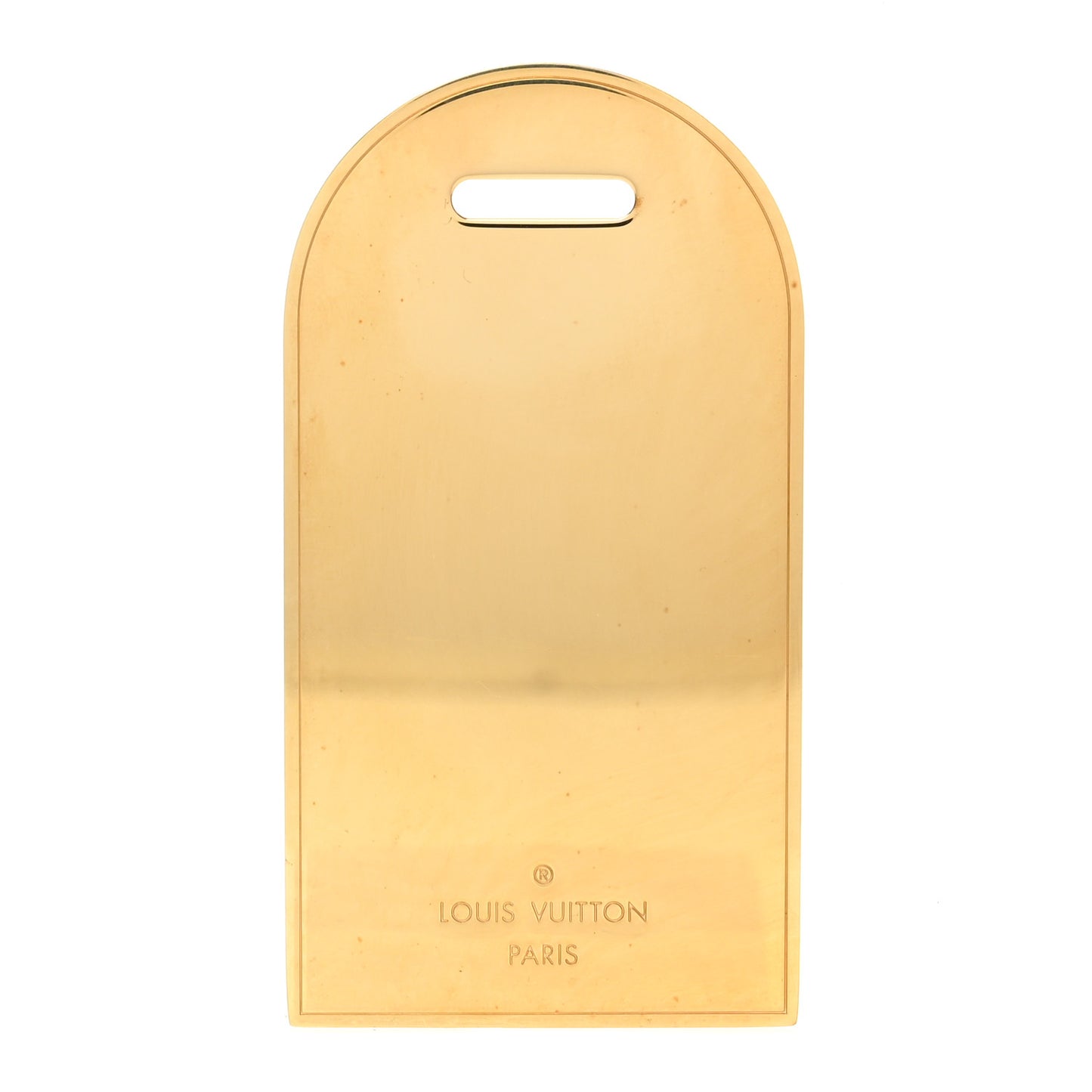 Luggage Tag Gold