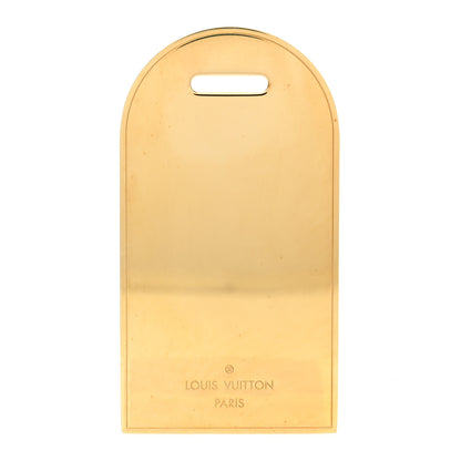 Louis Vuitton Luggage Tag Gold 1 of 4