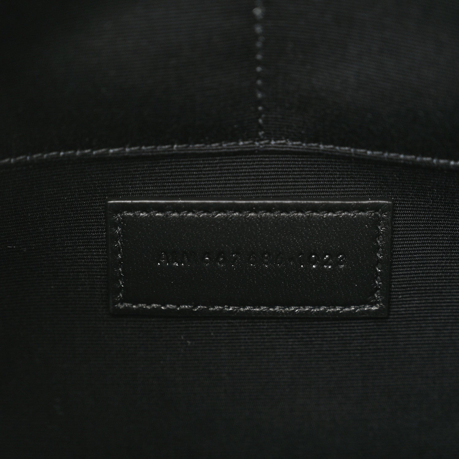 Saint Laurent Calfskin Cassandre Tablet Pouch Black Black 7 of 8
