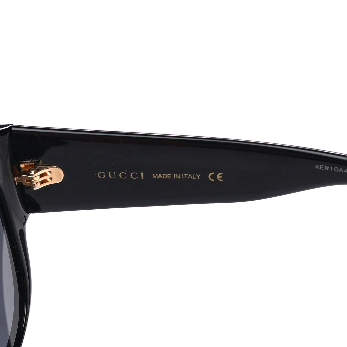 Acetate Square Frame Sunglasses GG0142SA Black