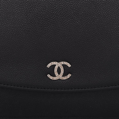 Chanel Caviar Sevruga Wallet On Chain WOC Black 13 of 22