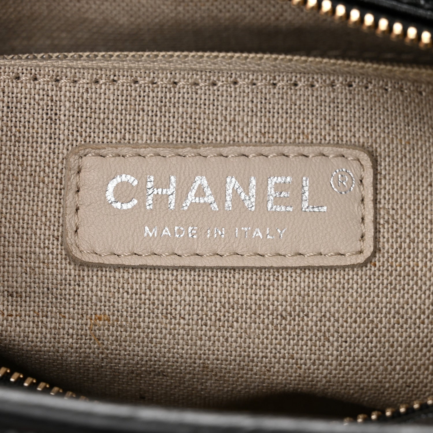 Chanel Tweed Calfskin Medium Gabrielle Hobo Black Brown 6 of 10