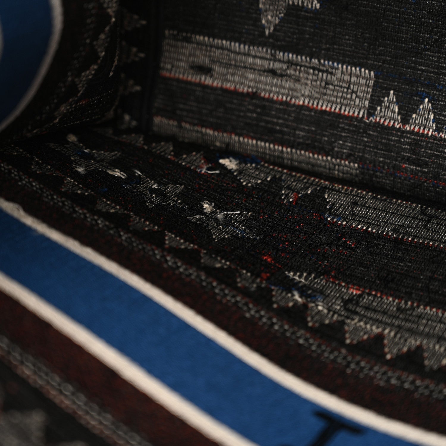 Christian Dior Canvas Embroidered Exclusive US Book Tote Multicolor 11 of 13