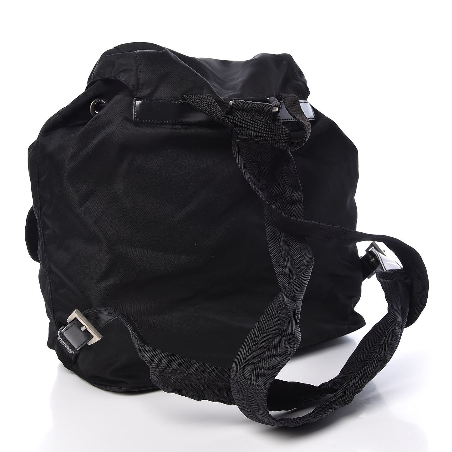 Nylon Vela Medium Backpack Black