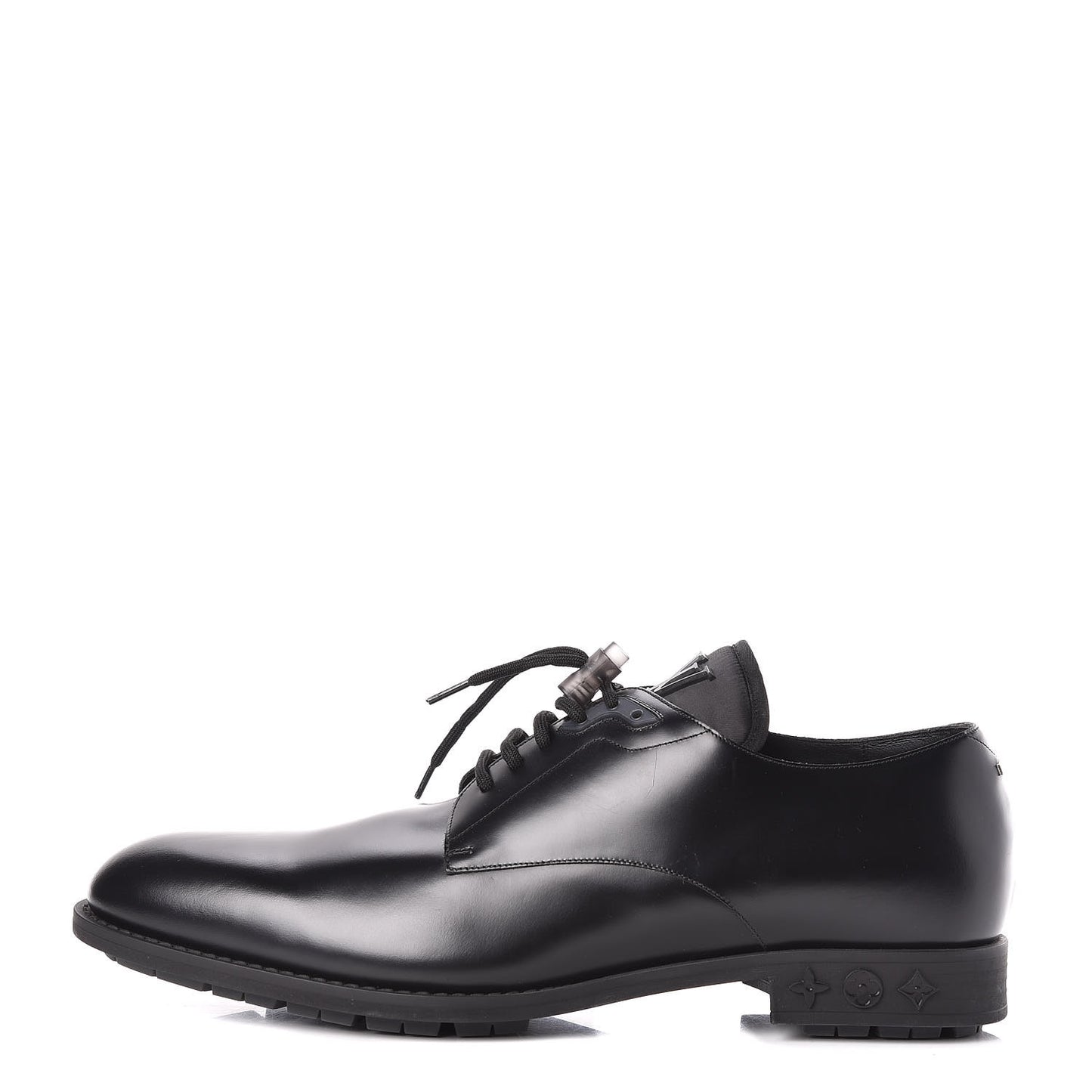 Lambskin Mens Derby Shoes 11.5 Black