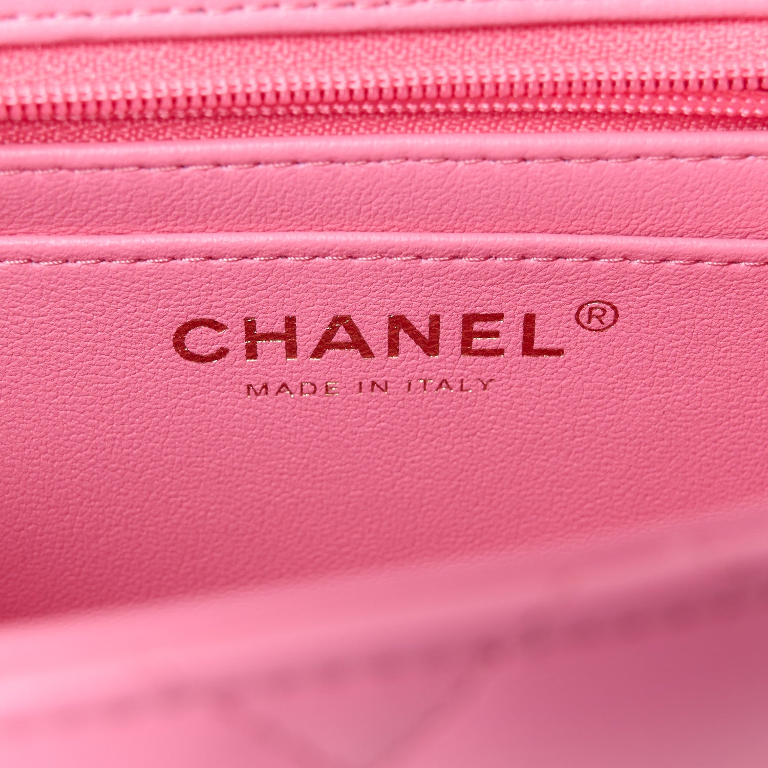 Chanel Lambskin Quilted Mini Top Handle Rectangular Flap Pink 6 of 12