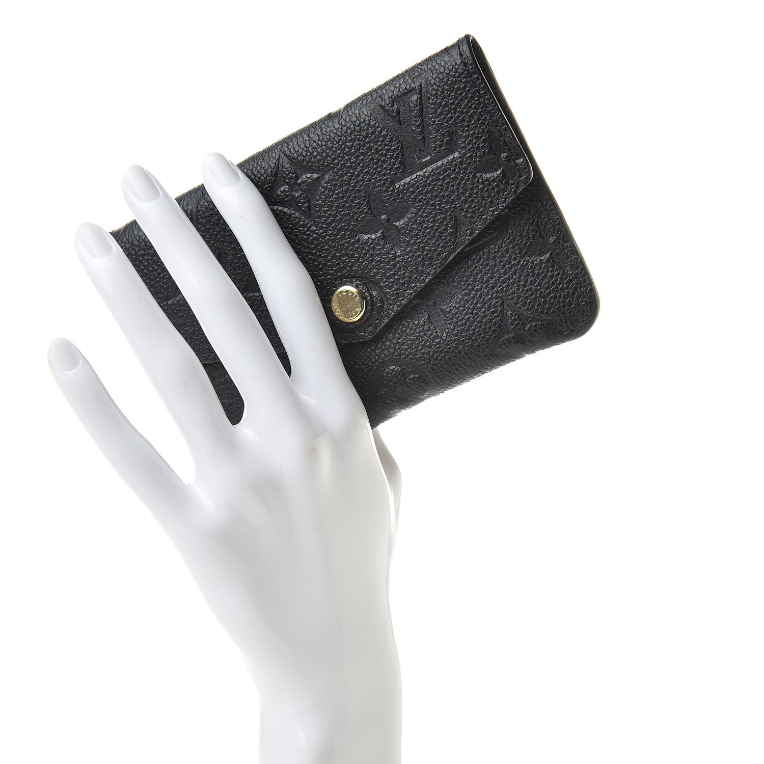 Louis Vuitton Empreinte Key Pouch Black 2 of 7