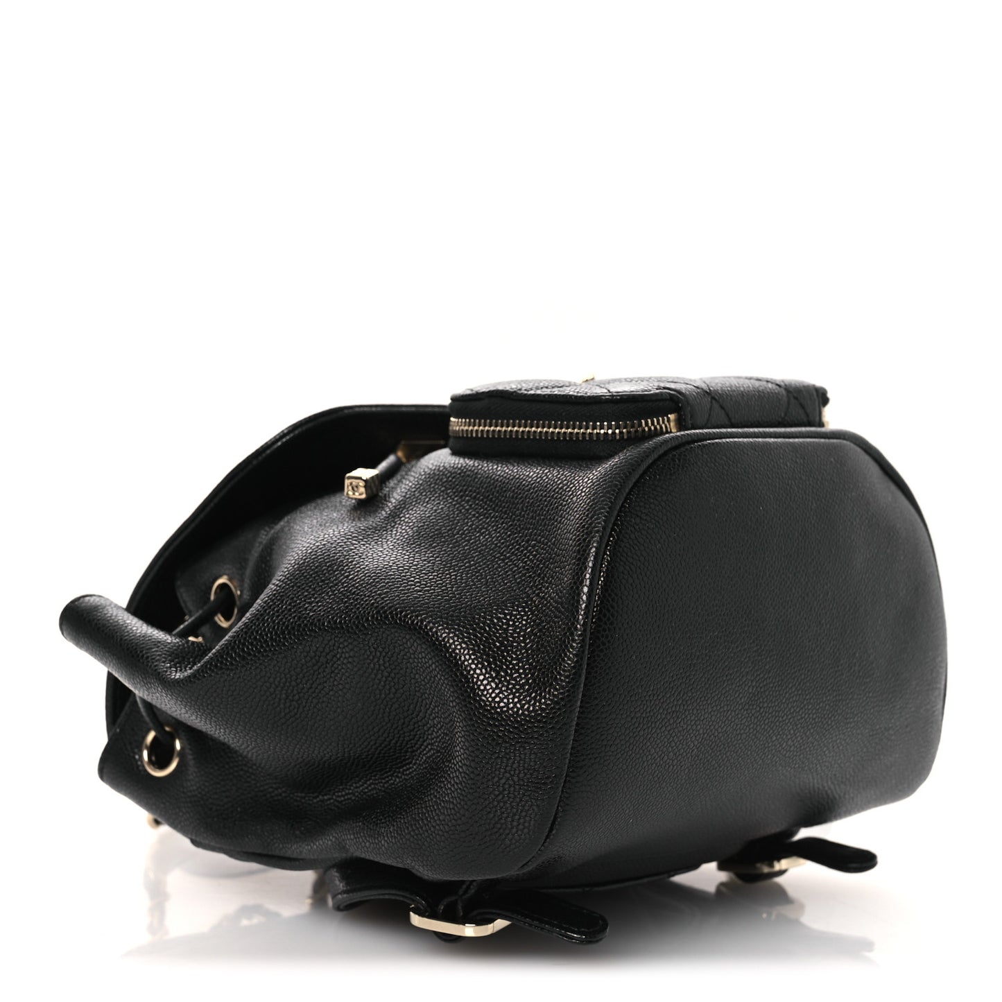 Caviar Quilted Mini Business Affinity Backpack Black