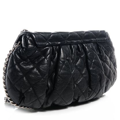 Chanel Lambskin Chain Around Medium Messenger Bag Black 3 of 8