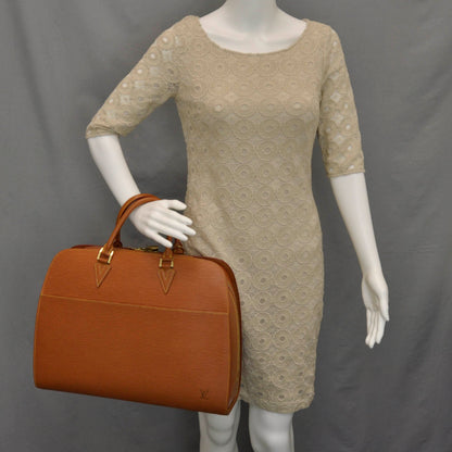 Louis Vuitton Epi Sorbonne Briefcase Cipango 2 of 8