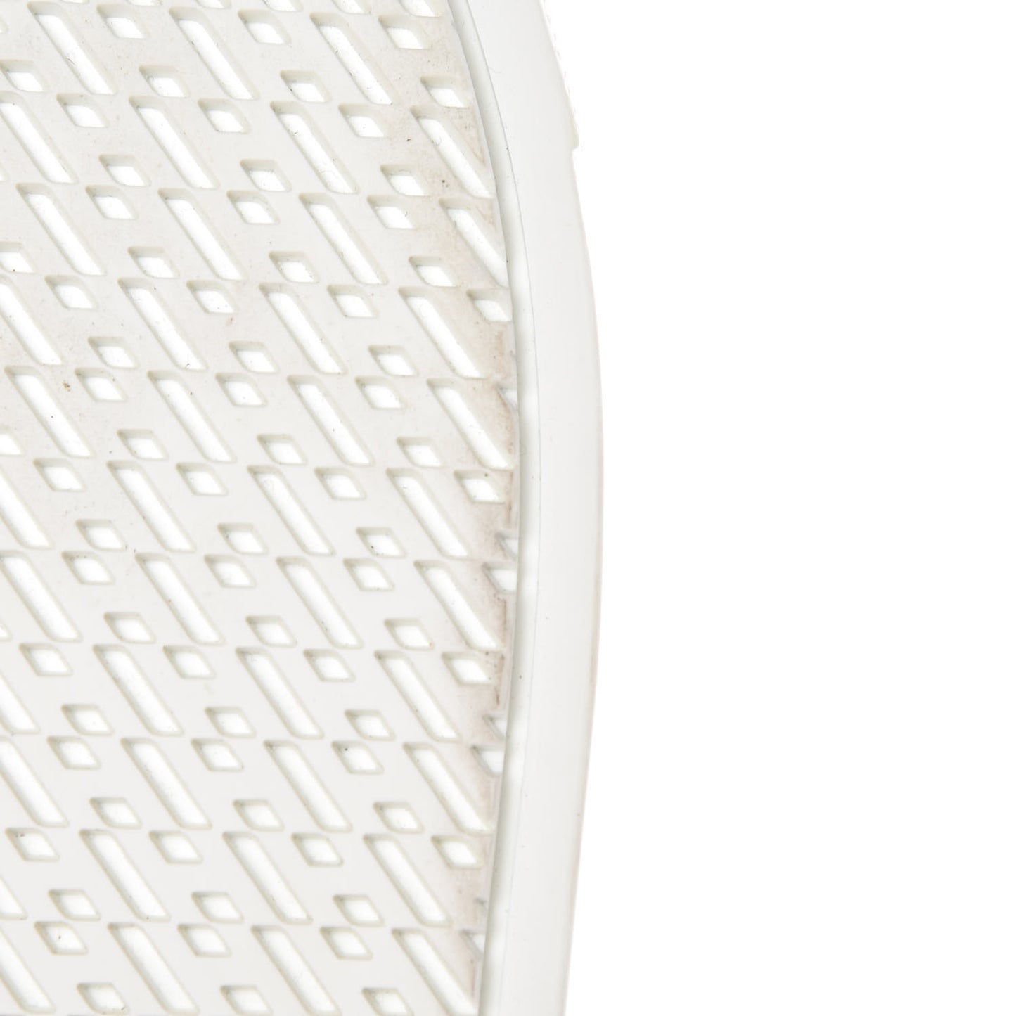 Cotton Canvas Printed Equateur Kick Slip On Sneakers 37.5 White