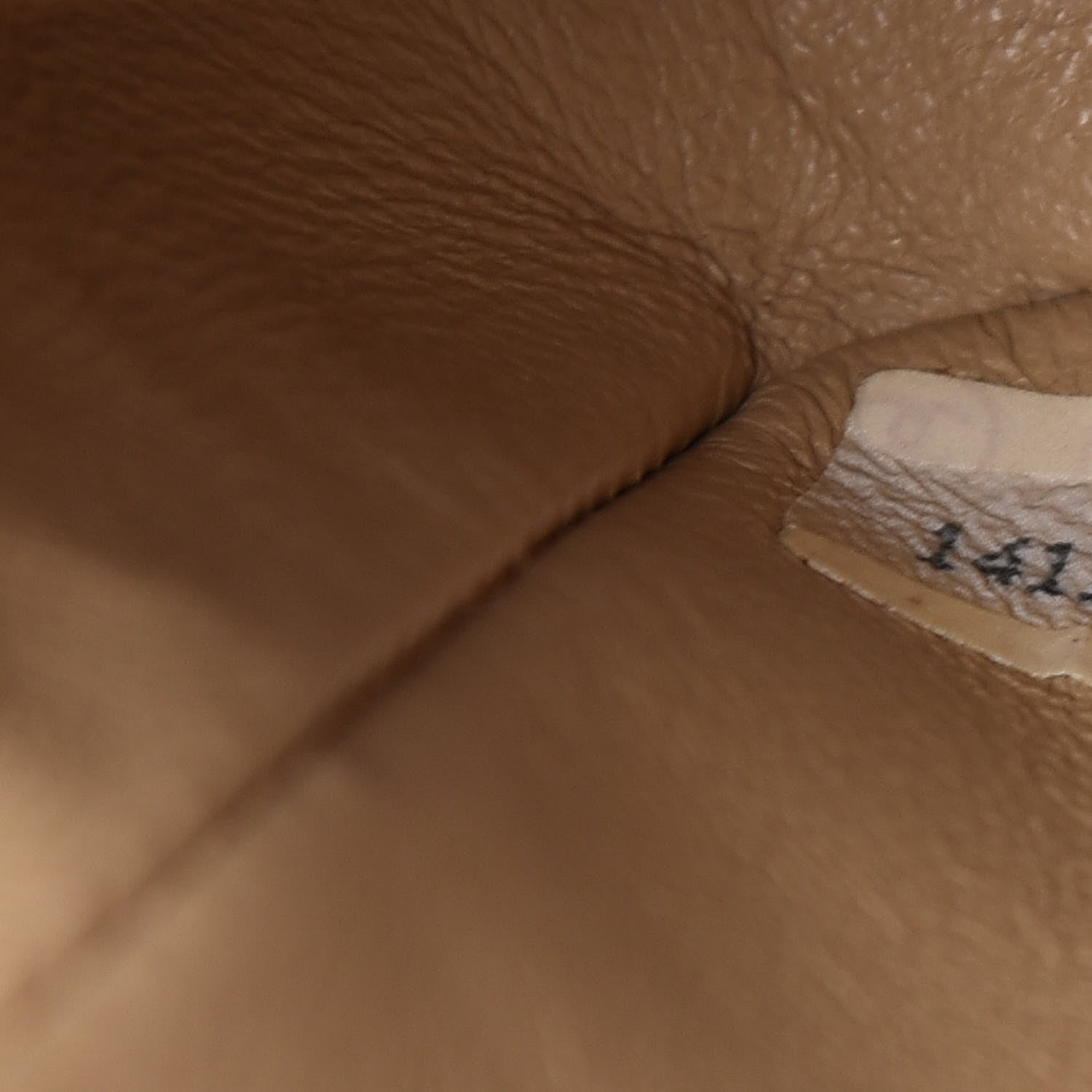 Chanel Lambskin Quilted Mini Square Flap Beige 7 of 15