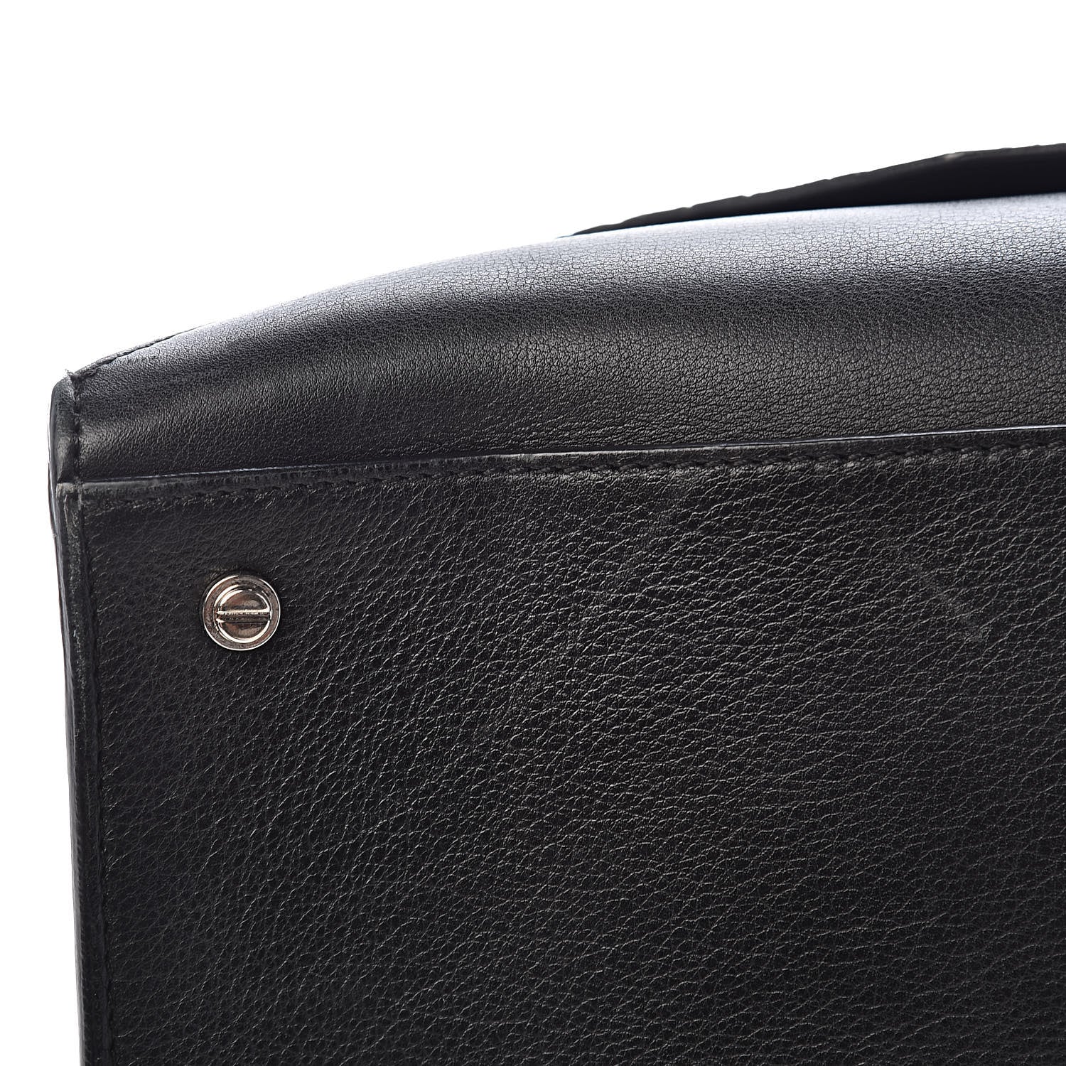 Givenchy Calfskin Crocodile Embossed Small Obsedia Satchel Black 13 of 14