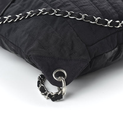 Chanel Nylon Drawstring Backpack Black 5 of 7