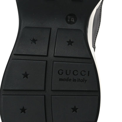 Gucci Apollo Calfskin Mens Rhyton Sneakers 7.5 Black 6 of 8