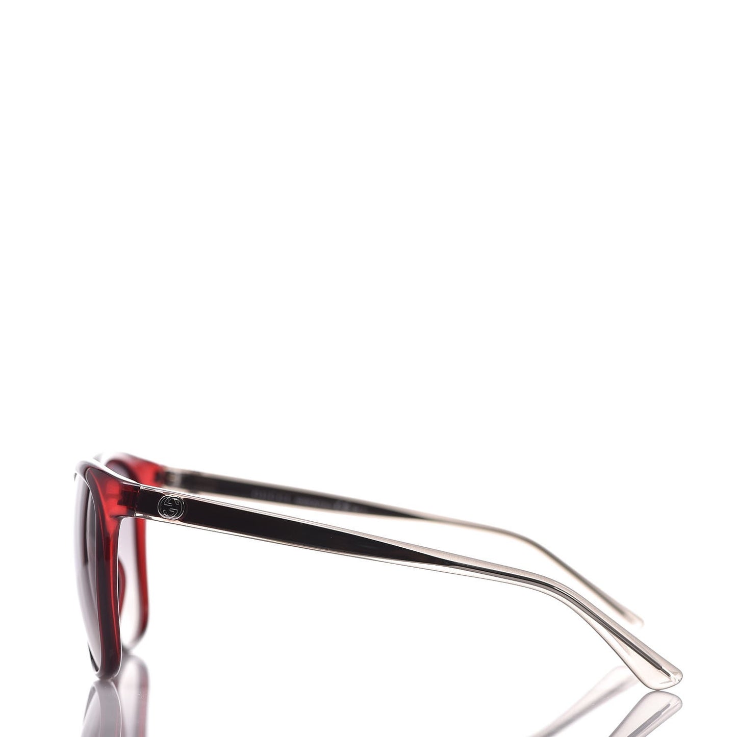 Square Frame Oversized Sunglasses GG3696/S Red