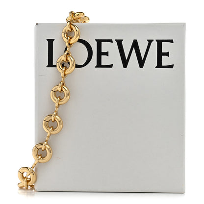 Loewe Brass Donut Chain Shoulder Strap Gold 4 of 4