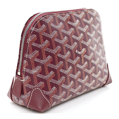 Goyard Goyardine Vendome Toiletry Pouch Burgundy 3 of 6