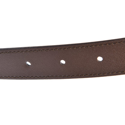 Gucci Textured Dollar Calfskin Torchon Double G 25mm Belt New Acero 6 of 6