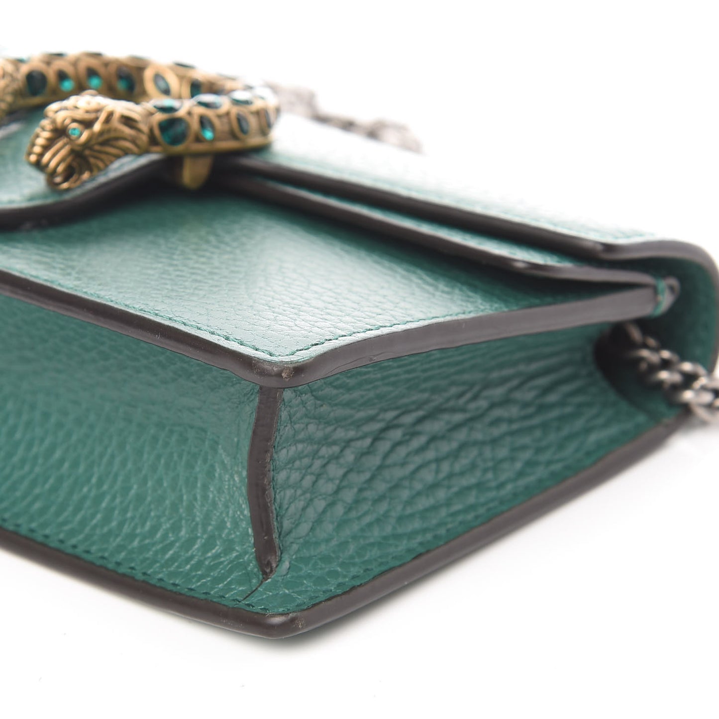 Calfskin Super Mini Dionysus Shoulder Bag Emerald