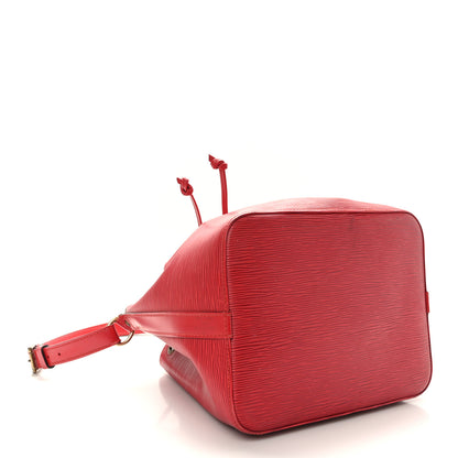 Louis Vuitton Epi Petit Noe Castillan Red 4 of 11