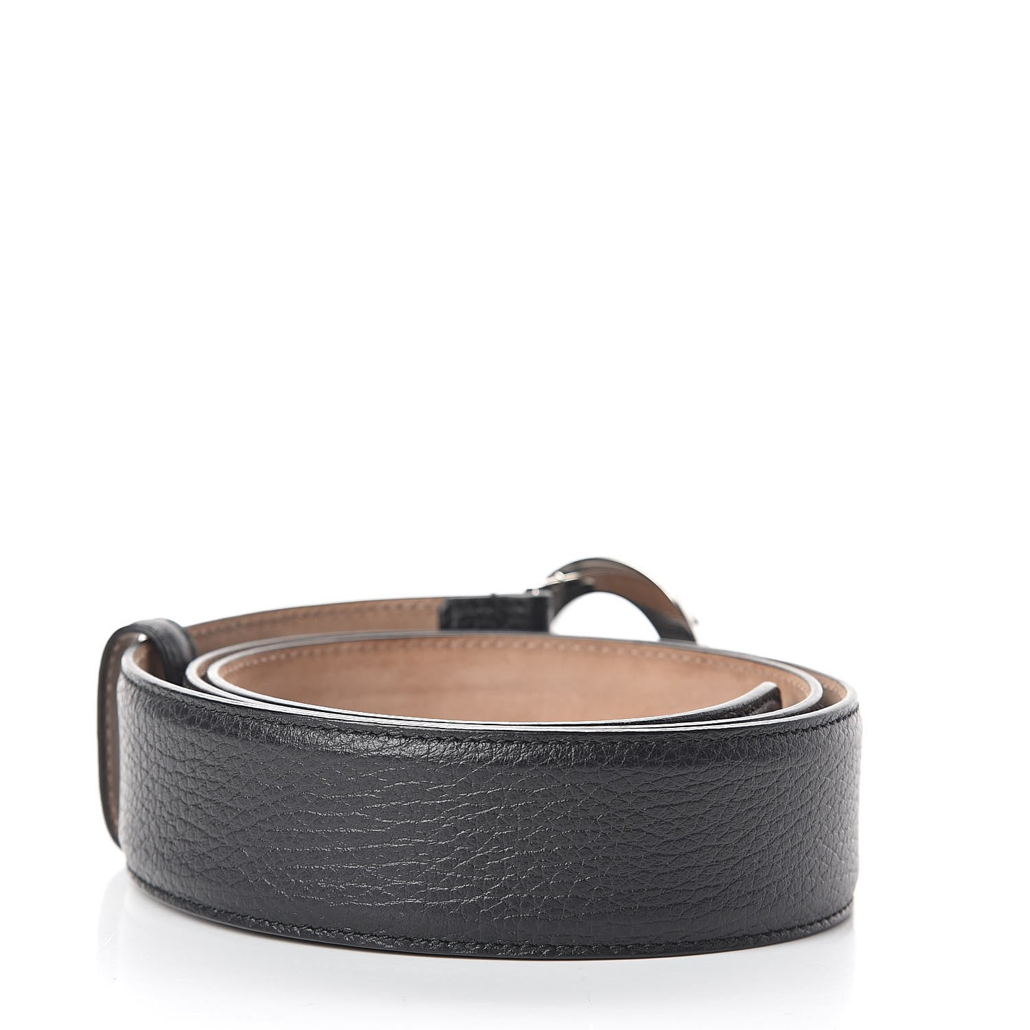 Gucci Calfskin G Buckle Belt 90 36 Black 3 of 6