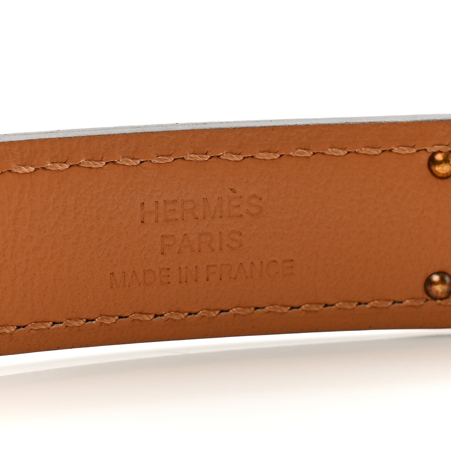 Hermes Epsom Kelly Belt Black 4 of 5