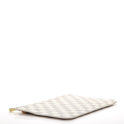 Louis Vuitton Damier Azur Neverfull MM GM Pochette 5 of 8