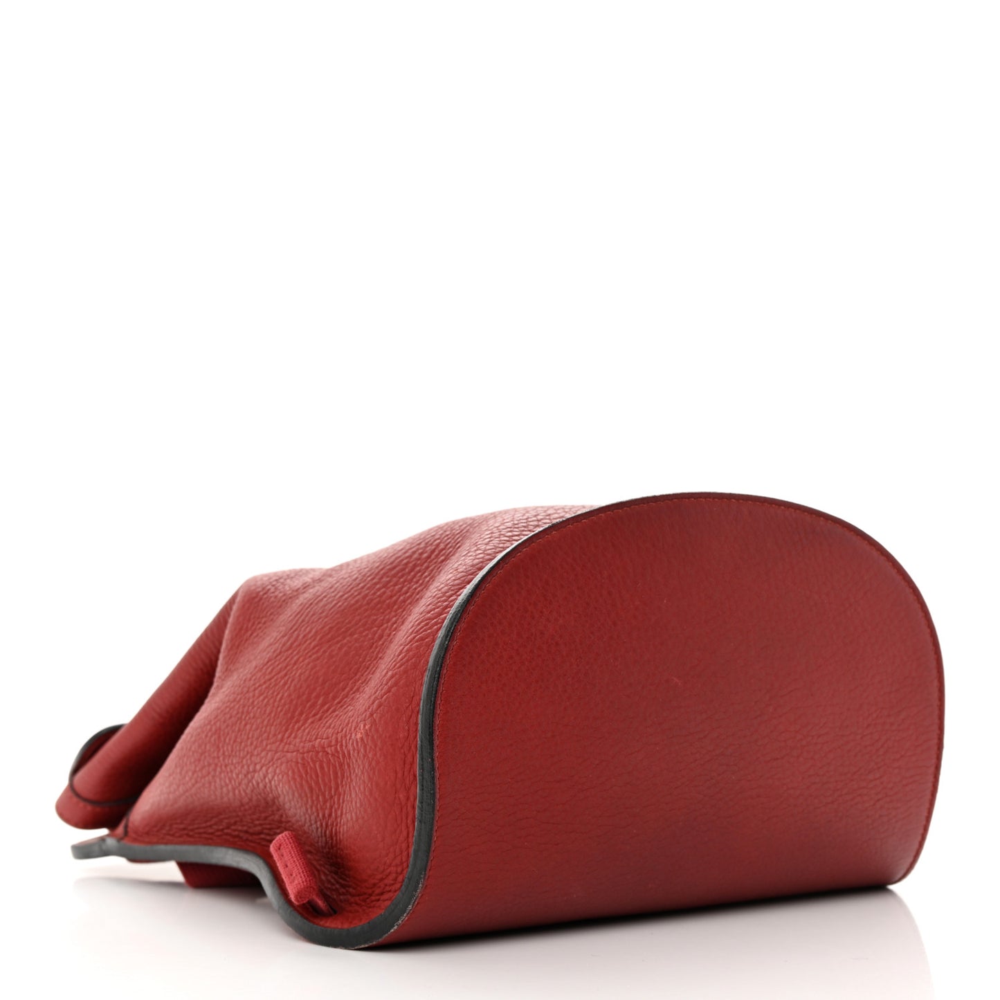 Taurillon Clemence Sherpa Backpack Rouge Garance