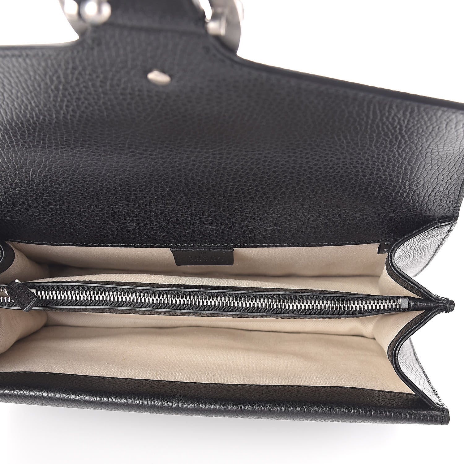 Gucci Pebbled Calfskin Small Dionysus Shoulder Bag Black 5 of 8