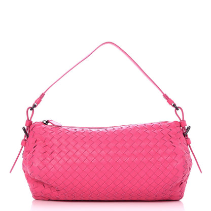 Bottega Veneta Nappa Intrecciato Shoulder Bag Pink 1 of 7