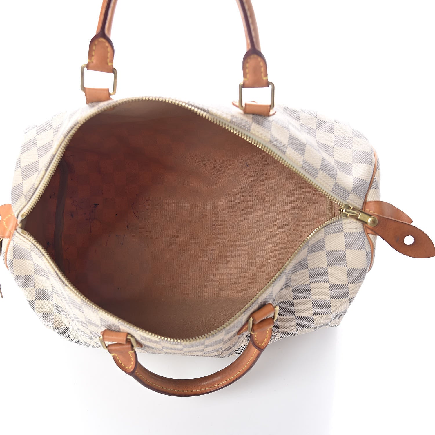 Louis Vuitton Damier Azur Speedy 35 4 of 9