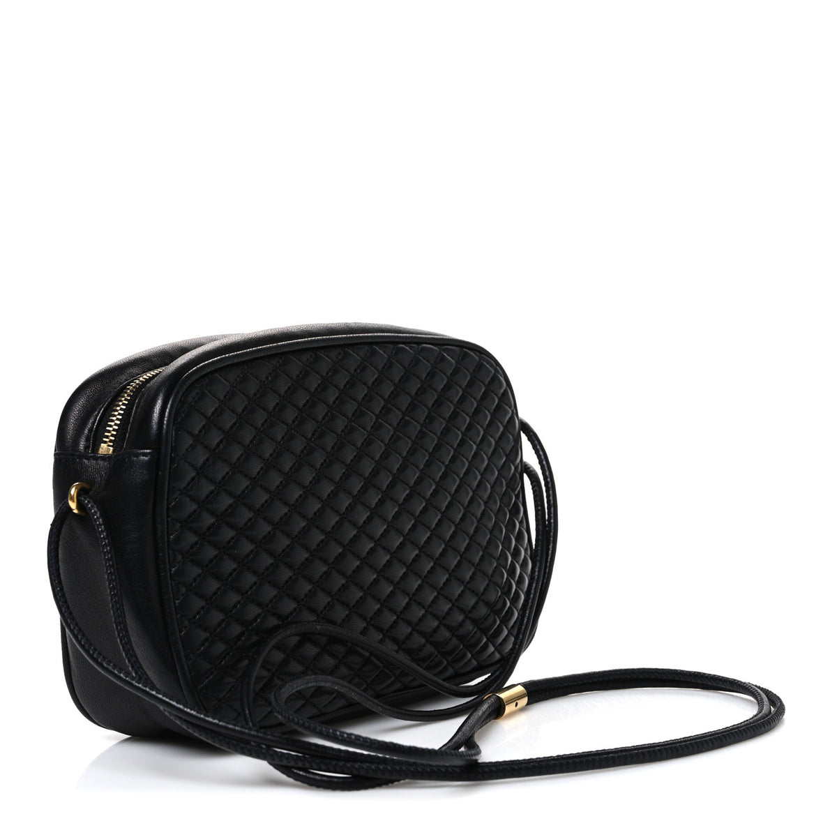 Saint Laurent Lambskin Quilted Victoire Camera Bag Black 3 of 10