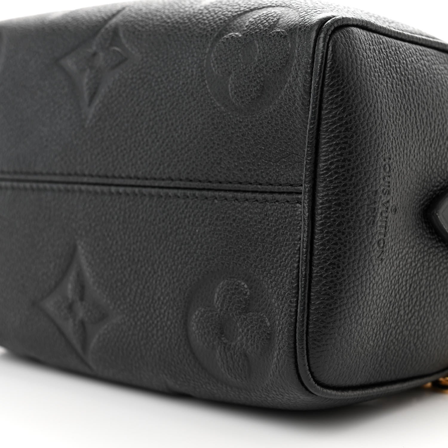 Louis Vuitton LOUIS VUITTON Empreinte Monogram Giant Speedy Bandouliere 20 Black 9 of 9