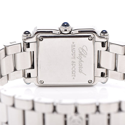 Chopard Stainless Steel 5 Diamond 23mm Happy Sport Quartz Watch Black 5 of 6